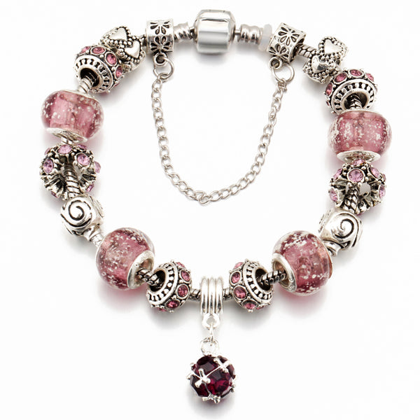 European Vintage Silver Bracelet