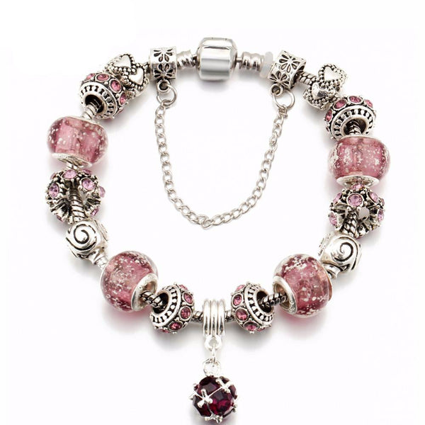 European Vintage Silver Bracelet