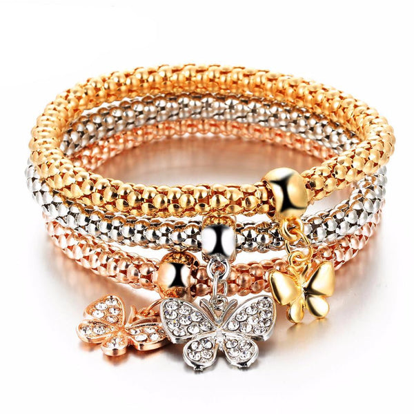 Crystal Butterfly Bracelet