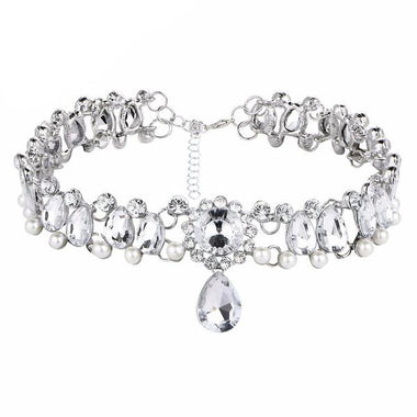 Crystal Rhinestone Choker
