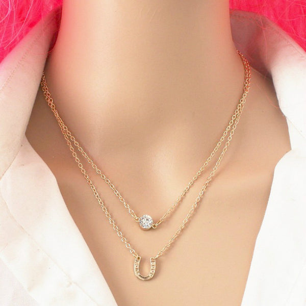 Multilayer Hammer Chain Necklace