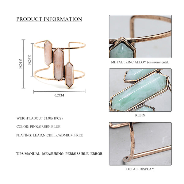 Wide Open Cuff Bangles