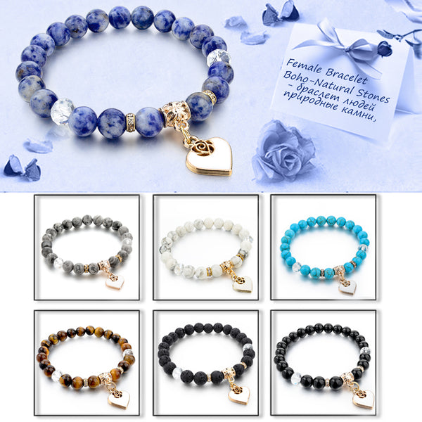 Heart Charm Bracelet