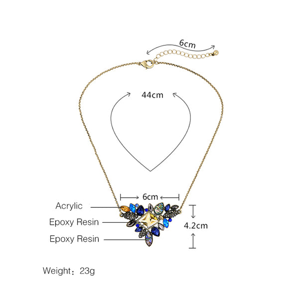 Exquisite Rhinestone Necklace