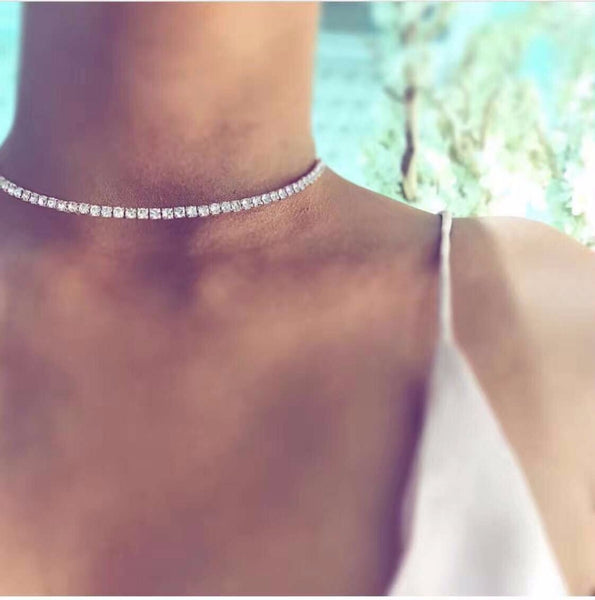 Design Luxury Crystal Choker