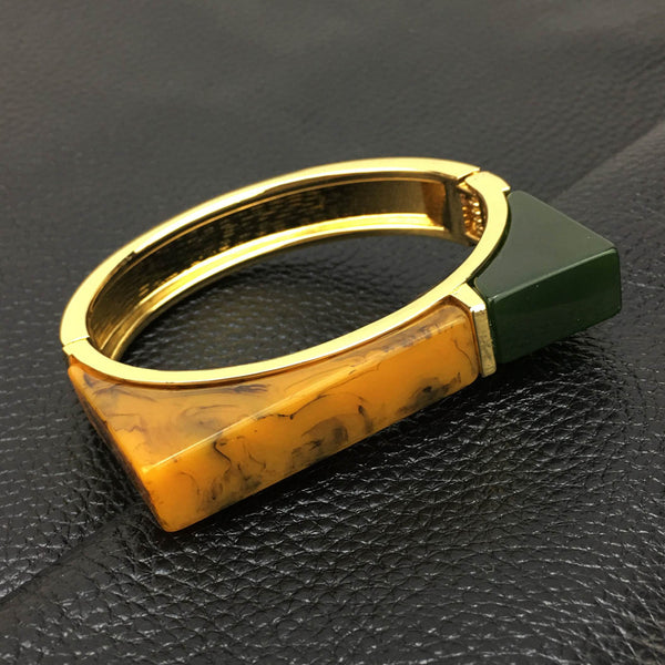 Acrylic Geometric Bangle