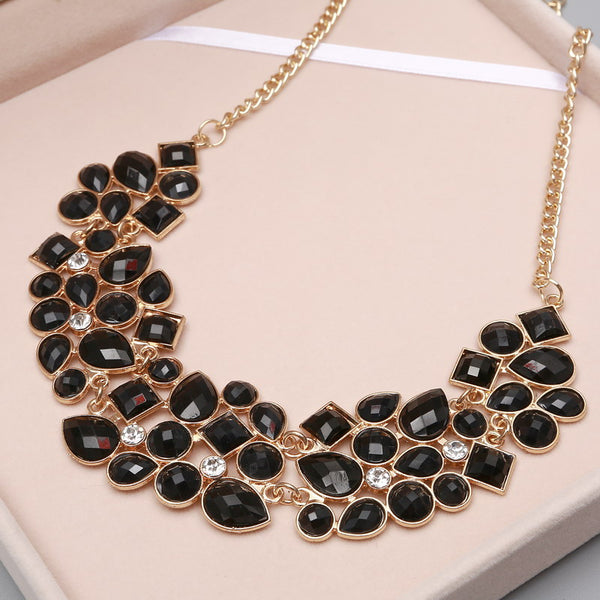 Multicolor Stones Vintage Necklace