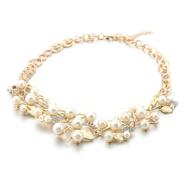 Simulated Pearl Necklace