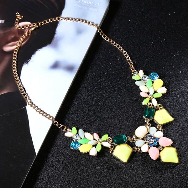 Fashion Cute Charm Gem Necklace