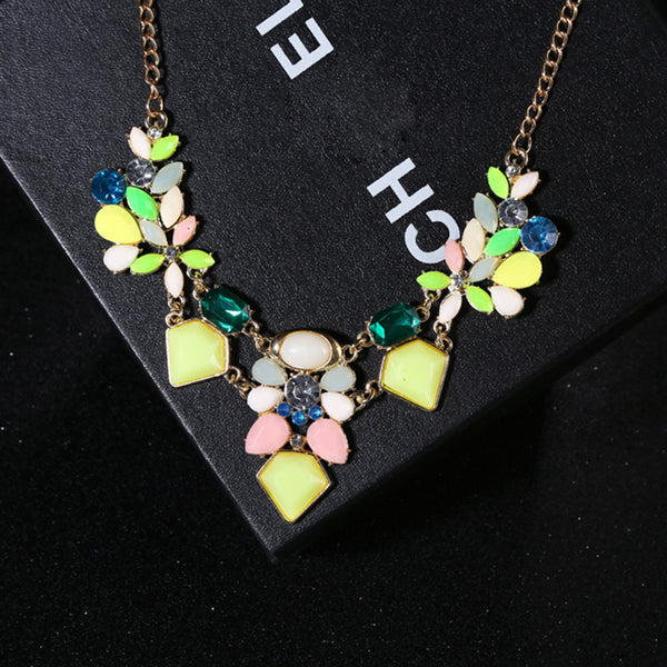 Fashion Cute Charm Gem Necklace
