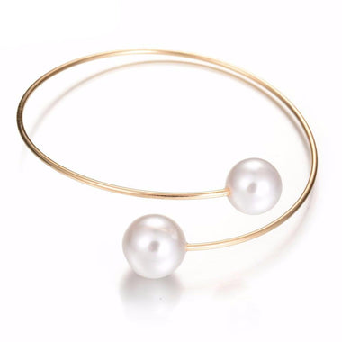 Plated Open Cuff Bangle