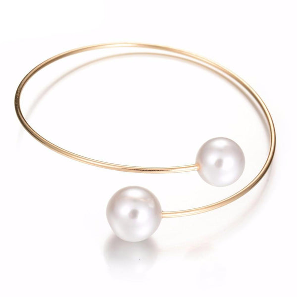 Plated Open Cuff Bangle