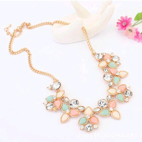 Floral Statement Necklace