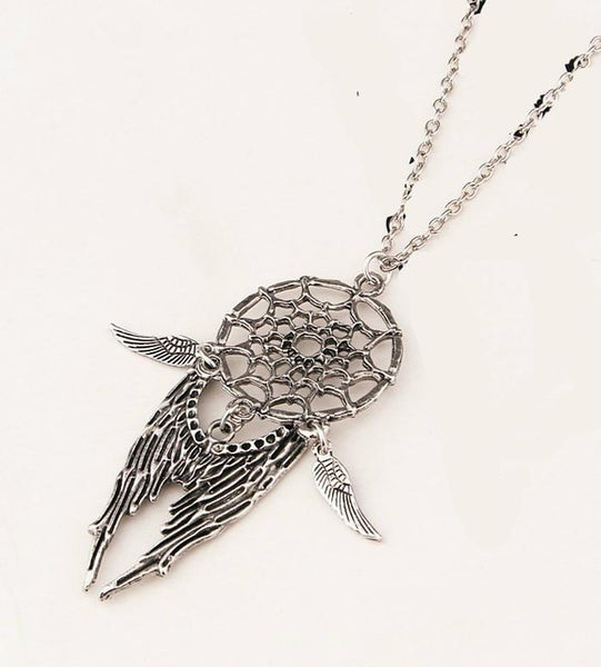 Dream Catch Feather Pendant