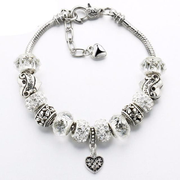 European Vintage Silver Bracelet