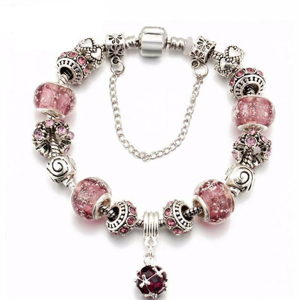 European Vintage Silver Bracelet