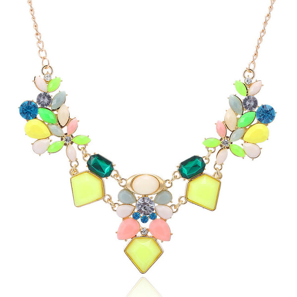 Fashion Cute Charm Gem Necklace