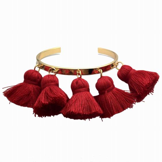 Bohemia Tassel Charm Bangle