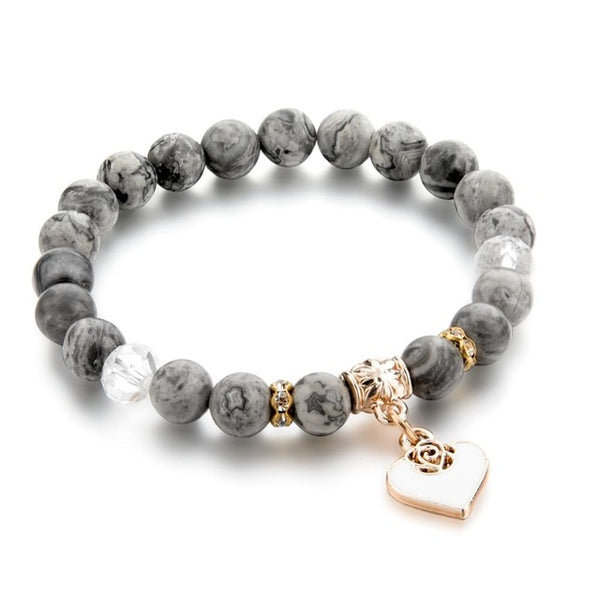Heart Charm Bracelet
