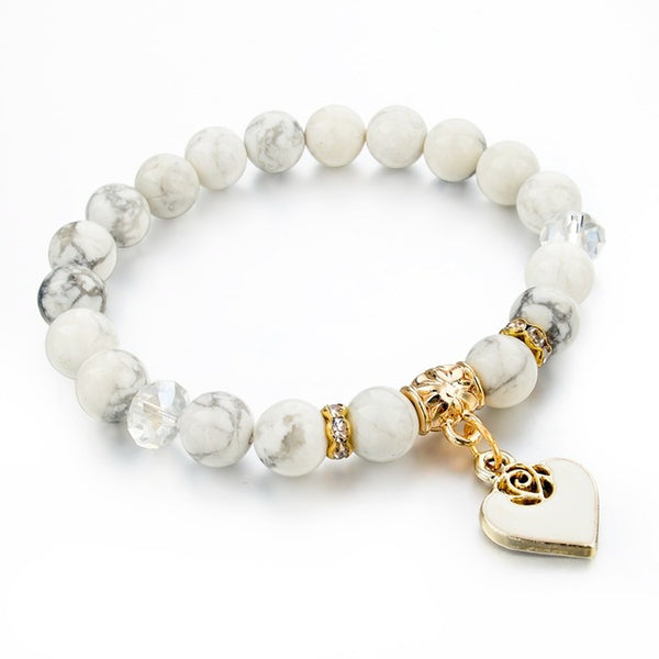 Heart Charm Bracelet