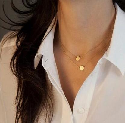 Multilayer Hammer Chain Necklace