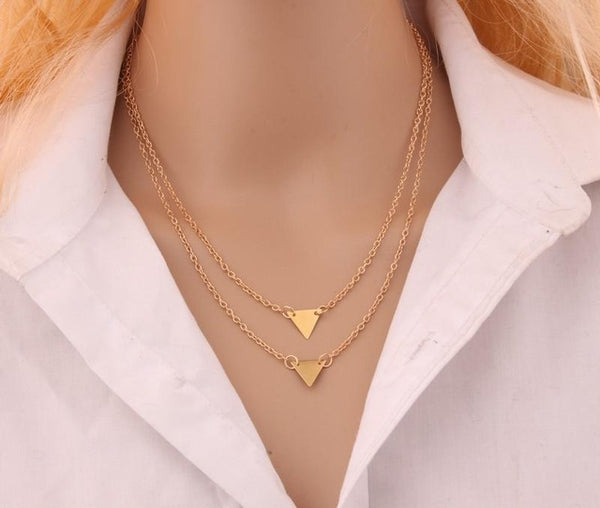 Multilayer Hammer Chain Necklace