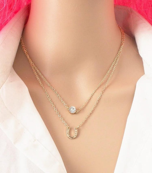 Multilayer Hammer Chain Necklace