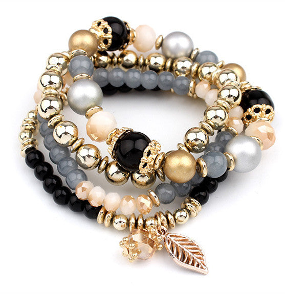 Fashion Multilayer Crystal Bracelet